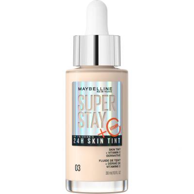 Maybelline Superstay 24H Skin Tint + Vitamin C Make-up pro ženy 30 ml Odstín 03