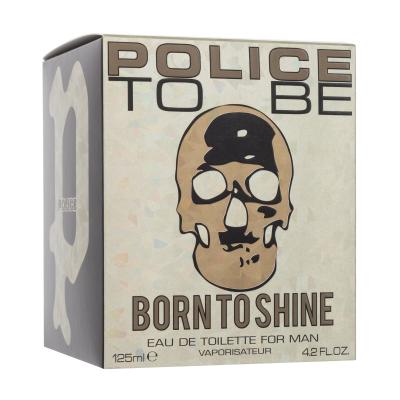 Police To Be Born To Shine Toaletní voda pro muže 125 ml poškozená krabička