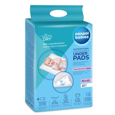 Canpol babies Ultra Dry Multifunctional Disposable Underpads Přebalovací podložka pro ženy 10 ks