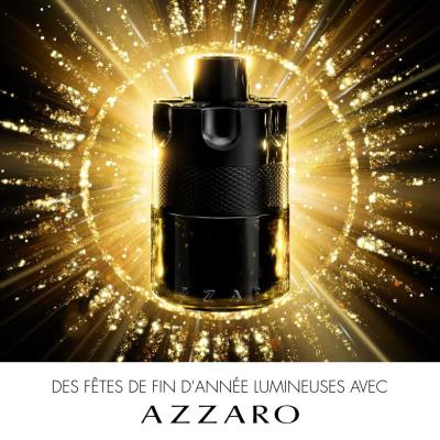 Azzaro The Most Wanted Dárková kazeta parfémovaná voda 100 ml + parfémovaná voda 10 ml + šampon na vlasy a tělo Wanted 75 ml