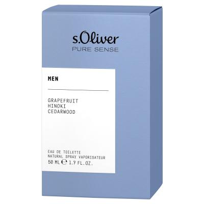 s.Oliver Pure Sense Toaletní voda pro muže 50 ml