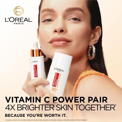 L&#039;Oréal Paris Revitalift Clinical Pure 12% Vitamin C Dárková kazeta pleťové sérum Revitalift Clinical Vitamin C Serum 30 ml + denní pleťový krém Revitalift Clinical Vitamin C Anti-UV Fluid SPF50 50 ml