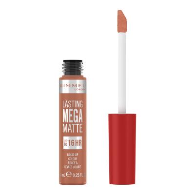 Rimmel London Lasting Mega Matte Liquid Lip Colour Rtěnka pro ženy 7,4 ml Odstín Be My Baby