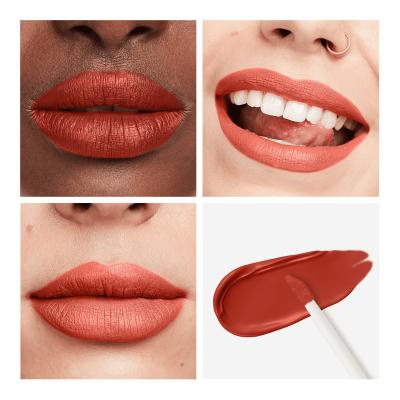 Rimmel London Lasting Mega Matte Liquid Lip Colour Rtěnka pro ženy 7,4 ml Odstín Scarlet Flames