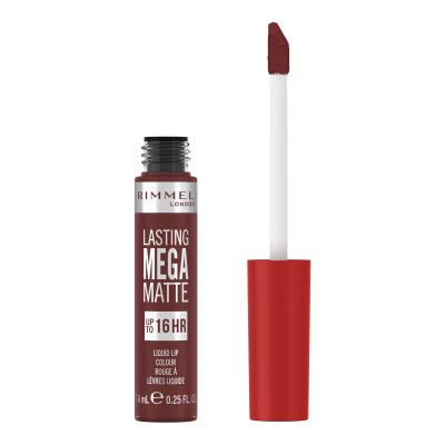 Rimmel London Lasting Mega Matte Liquid Lip Colour Rtěnka pro ženy 7,4 ml Odstín Urban Affair