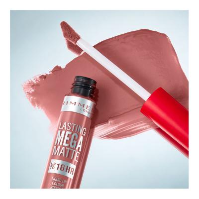 Rimmel London Lasting Mega Matte Liquid Lip Colour Rtěnka pro ženy 7,4 ml Odstín Blush