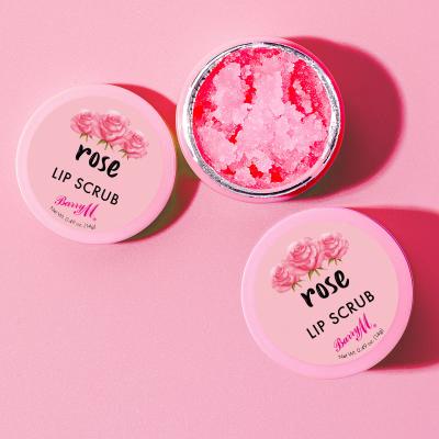 Barry M Lip Scrub Rose Peeling pro ženy 14 g