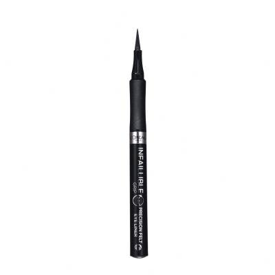 L&#039;Oréal Paris Infaillible Grip 24H Precision Felt Eyeliner Oční linka pro ženy 1 ml Odstín 01 Black