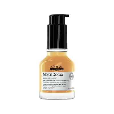 L'Oréal Professionnel Metal Detox Professional Concentrated Oil Olej na vlasy pro ženy 50 ml