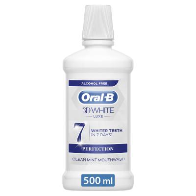 Oral-B 3D White Luxe Ústní voda 500 ml