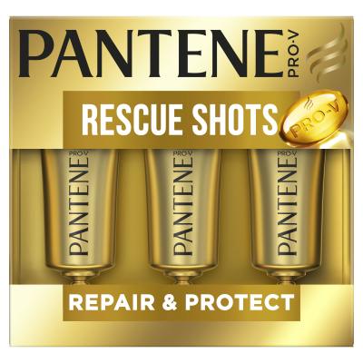 Pantene Intensive Repair (Repair &amp; Protect) Rescue Shots Sérum na vlasy pro ženy 3x15 ml