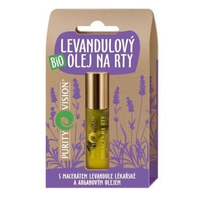 Purity Vision Lavender Bio Lip Oil Olej na rty 10 ml