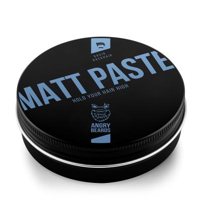 Angry Beards Matt Paste David Backhair Krém na vlasy pro muže 100 g