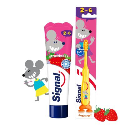 Signal Kids Ultra Soft Klasický zubní kartáček pro děti 1 ks