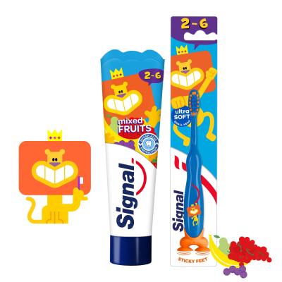 Signal Kids Ultra Soft Klasický zubní kartáček pro děti 1 ks