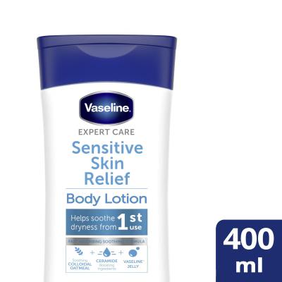 Vaseline Intensive Care Sensitive Skin Relief Tělové mléko 400 ml