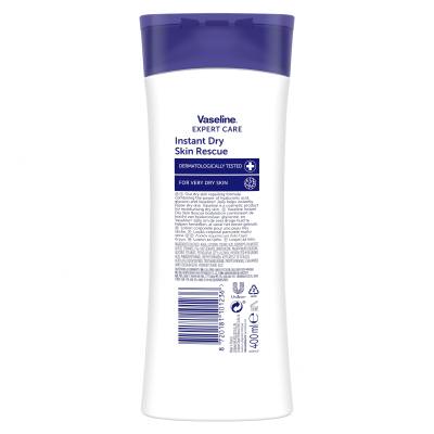 Vaseline Expert Care Instant Dry Skin Rescue Tělové mléko pro ženy 400 ml