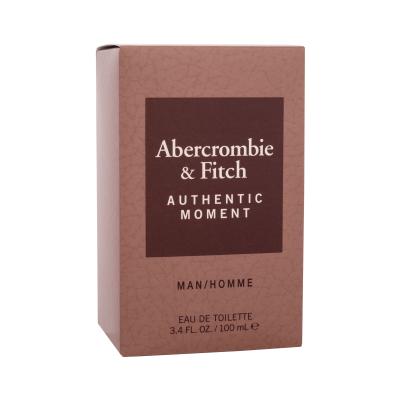 Abercrombie &amp; Fitch Authentic Moment Toaletní voda pro muže 100 ml poškozená krabička