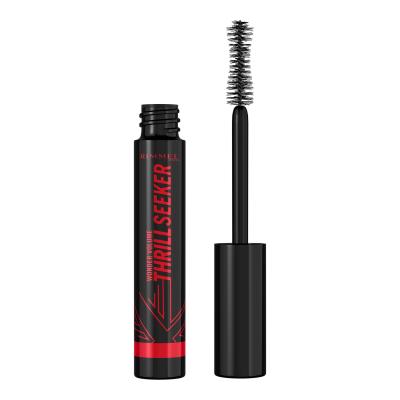 Rimmel London Thrill Seeker Řasenka pro ženy 8 ml Odstín Pitch Black