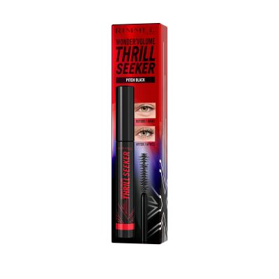 Rimmel London Thrill Seeker Řasenka pro ženy 8 ml Odstín Pitch Black