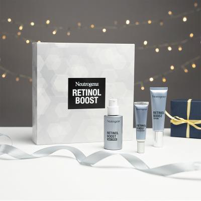 Neutrogena Retinol Boost Dárková kazeta noční pleťový krém Retinol Boost Night Cream 50 ml + denní pleťové sérum Retinol Boost Serum 30 ml + oční krém Retinol Boost Eye Cream 15 ml