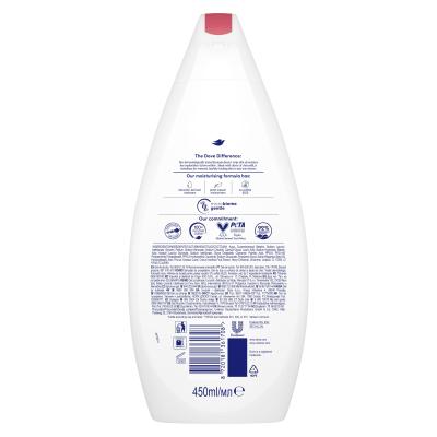 Dove Rejuvenating Cherry &amp; Chia Milk Sprchový gel pro ženy 450 ml