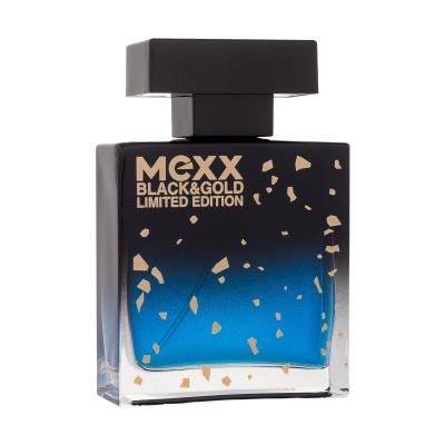 Mexx Black &amp; Gold Limited Edition Toaletní voda pro muže 50 ml