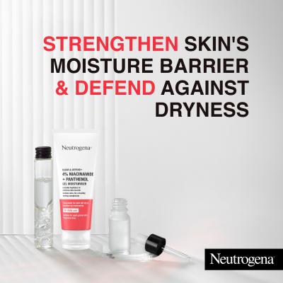 Neutrogena Clear &amp; Defend+ Gel Moisturiser Pleťový gel 50 ml