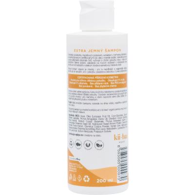 Kii-Baa Organic Baby Extra Mild Shampoo Šampon pro děti 200 ml