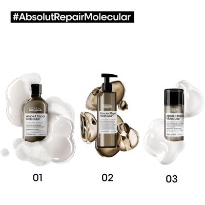 L&#039;Oréal Professionnel Absolut Repair Molecular Professional Rinse-Off Serum Sérum na vlasy pro ženy 250 ml