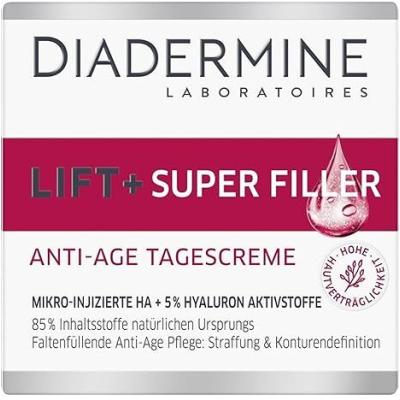 Diadermine Lift+ Super Filler Anti-Age Day Cream Denní pleťový krém pro ženy 50 ml