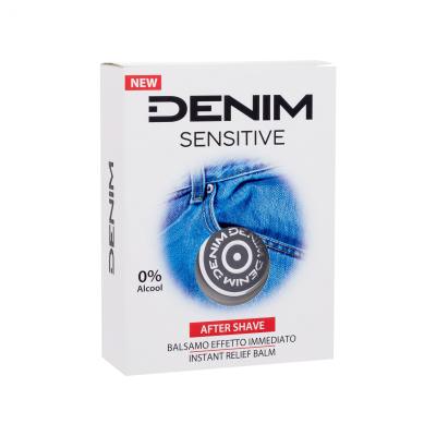 Denim Sensitive Balzám po holení pro muže 100 ml poškozená krabička