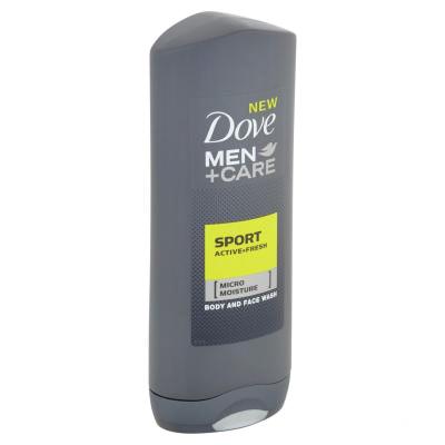 Dove Men + Care Sport Care Active + Fresh Sprchový gel pro muže 400 ml