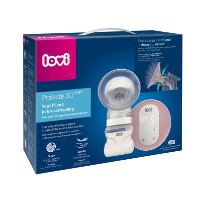 LOVI Prolactis 3D Soft Two-phase Electric Breast Pump Odsávačka mléka pro ženy 1 ks