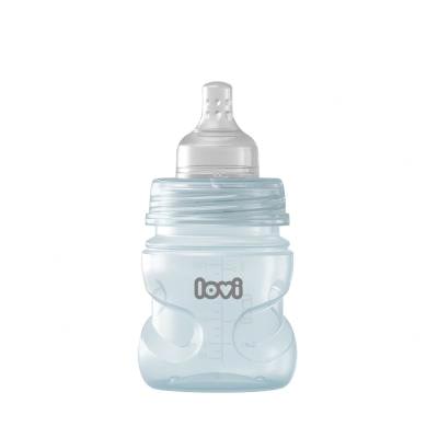 LOVI Trends Bottle 0m+ Green Kojenecká lahev pro děti 120 ml