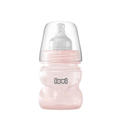 LOVI Trends Bottle 0m+ Pink Kojenecká lahev pro děti 120 ml