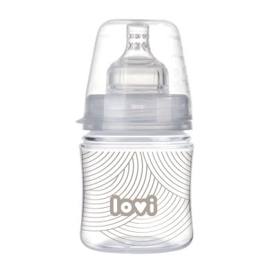 LOVI Harmony Trends Bottle 0m+ Kojenecká lahev pro děti 120 ml