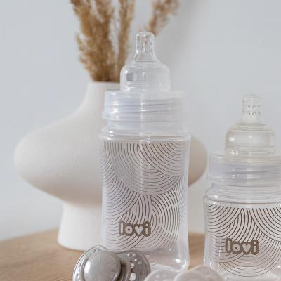 LOVI Harmony Trends Bottle 0m+ Kojenecká lahev pro děti 120 ml