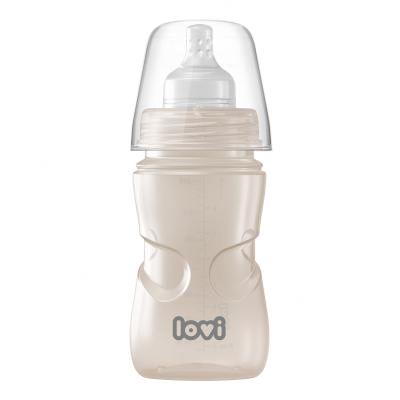 LOVI Trends Bottle 3m+ Beige Kojenecká lahev pro děti 250 ml