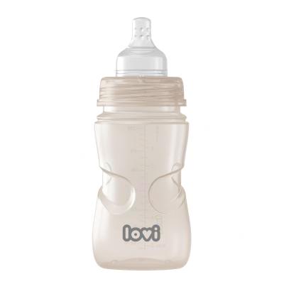 LOVI Trends Bottle 3m+ Beige Kojenecká lahev pro děti 250 ml