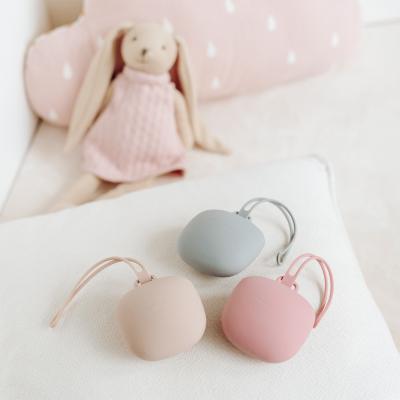 Canpol babies Silicone Soother Case Beige Pouzdro na dudlík pro děti 1 ks