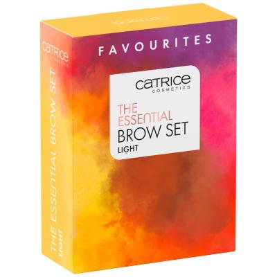 Catrice The Essential Brow Set Dárková kazeta tužka na obočí Eye Brow Stylist 1,6 g 020 Date With Ash-Ton + pudr na obočí Brow Powder Waterproof 4 g 010 Ash Blond + gel na obočí Super Glue Brow Styling Gel 4 ml 010 Ultra Hold