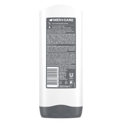 Dove Men + Care Sensitive Sprchový gel pro muže 400 ml