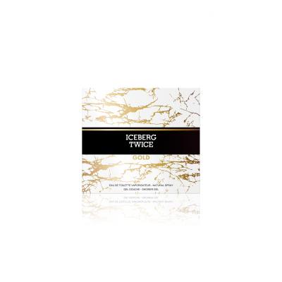 Iceberg Twice Gold Dárková kazeta toaletní voda 125 ml + sprchový gel 100 ml