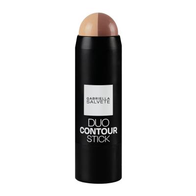 Gabriella Salvete Duo Contour Stick Rozjasňovač pro ženy 7,6 g Odstín 02