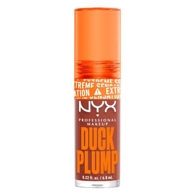 NYX Professional Makeup Duck Plump Lesk na rty pro ženy 7 ml Odstín 05 Brown Applause