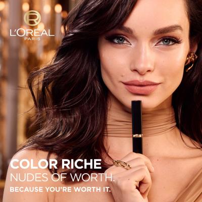 L&#039;Oréal Paris Color Riche Intense Volume Matte Nudes of Worth Rtěnka pro ženy 1,8 g Odstín 570 Worth It Intens