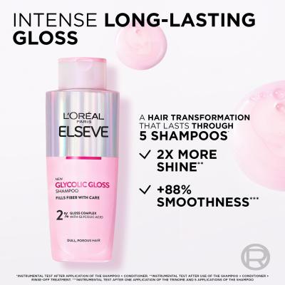 L&#039;Oréal Paris Elseve Glycolic Gloss Shampoo Šampon pro ženy 200 ml