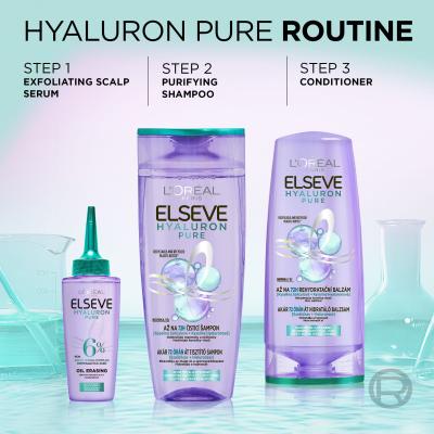 L&#039;Oréal Paris Elseve Hyaluron Pure Šampon pro ženy 250 ml