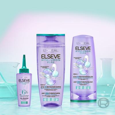 L&#039;Oréal Paris Elseve Hyaluron Pure Balzám na vlasy pro ženy 300 ml